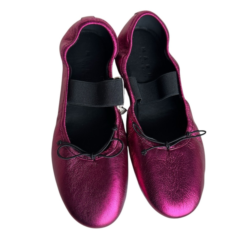 New Marni Women's Pink Ballet Flats. Size 36
